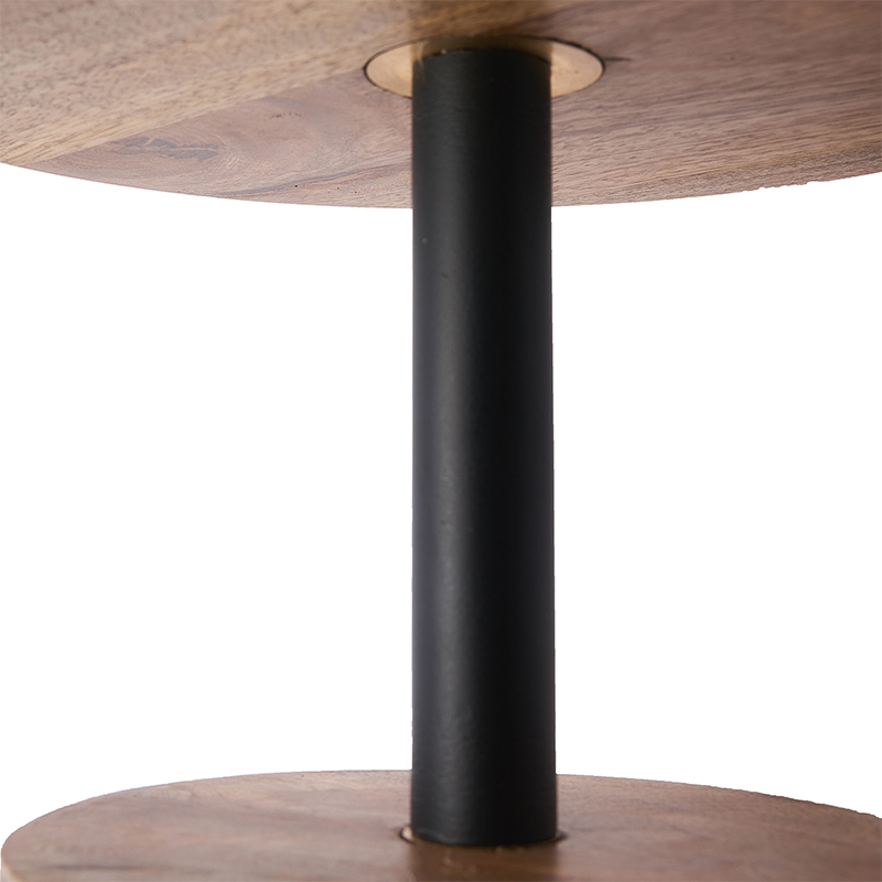 【個人宅配送不可】AMラウンドウッドプレートφ20xH15