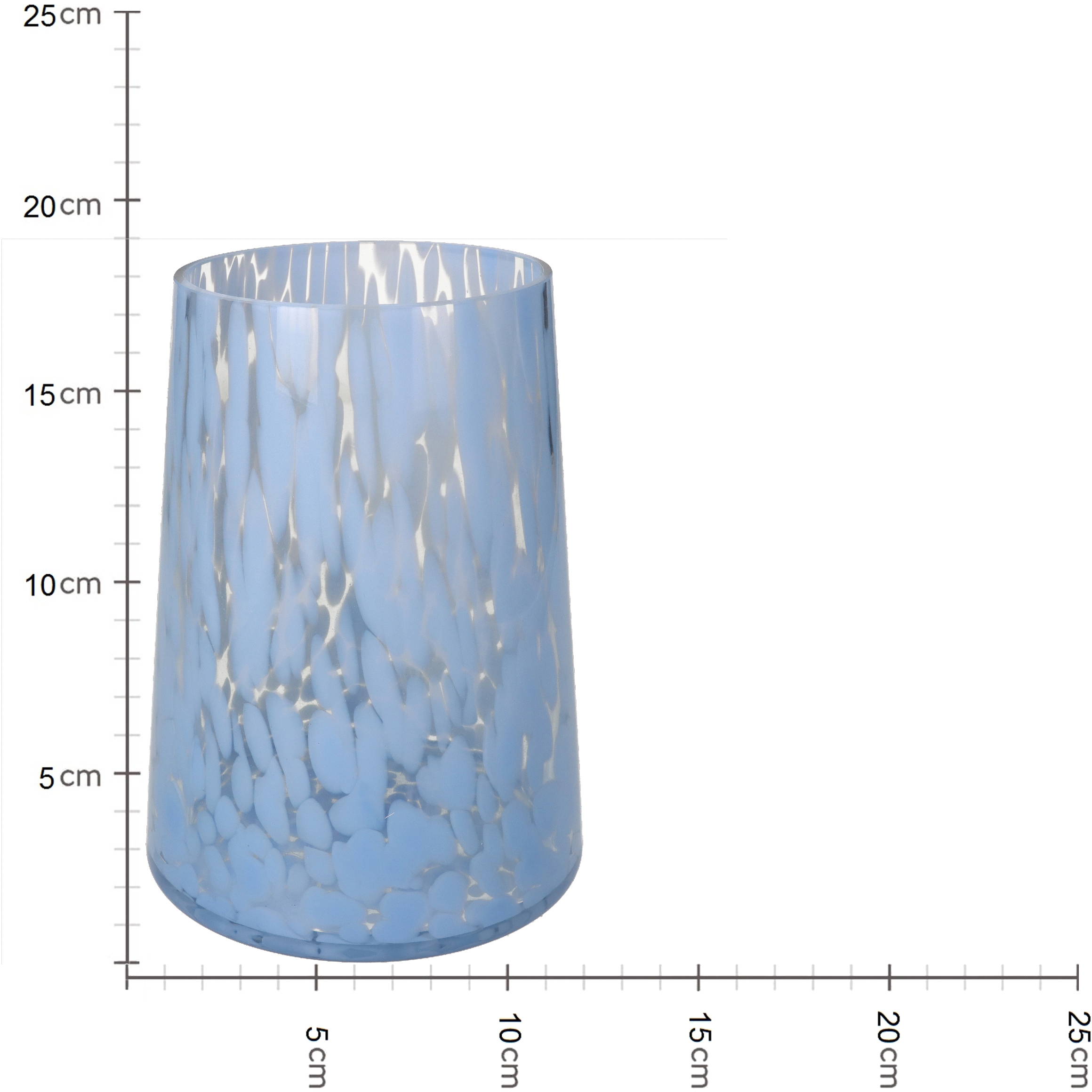 Vase Glass Blue