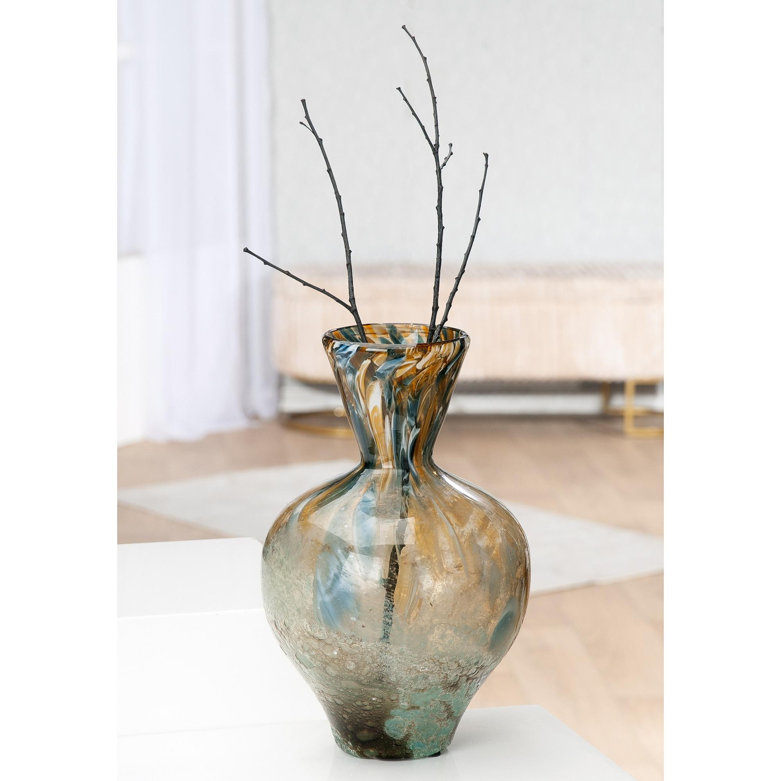 ��Glass Art Vase