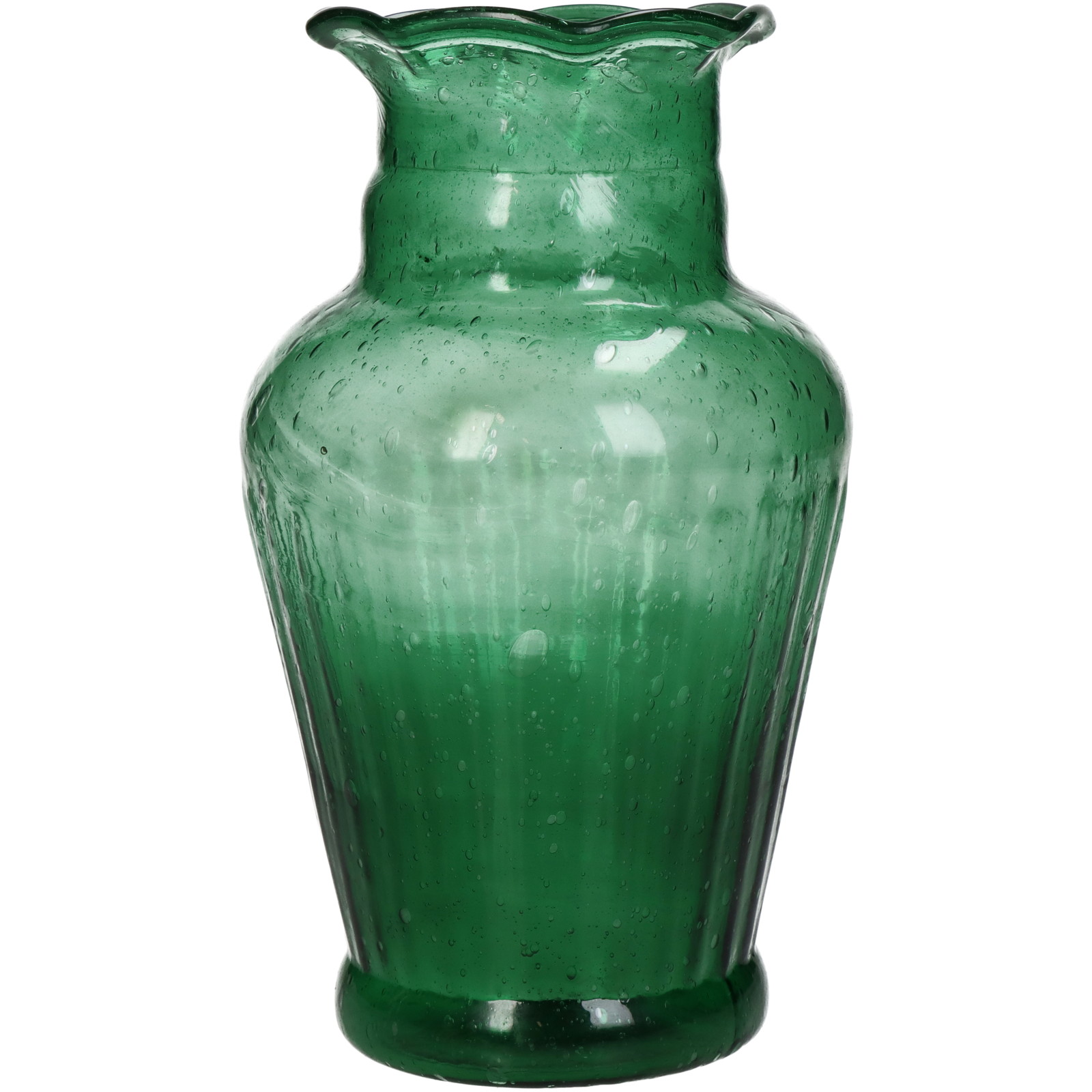 Vase Green 9x9x15cm