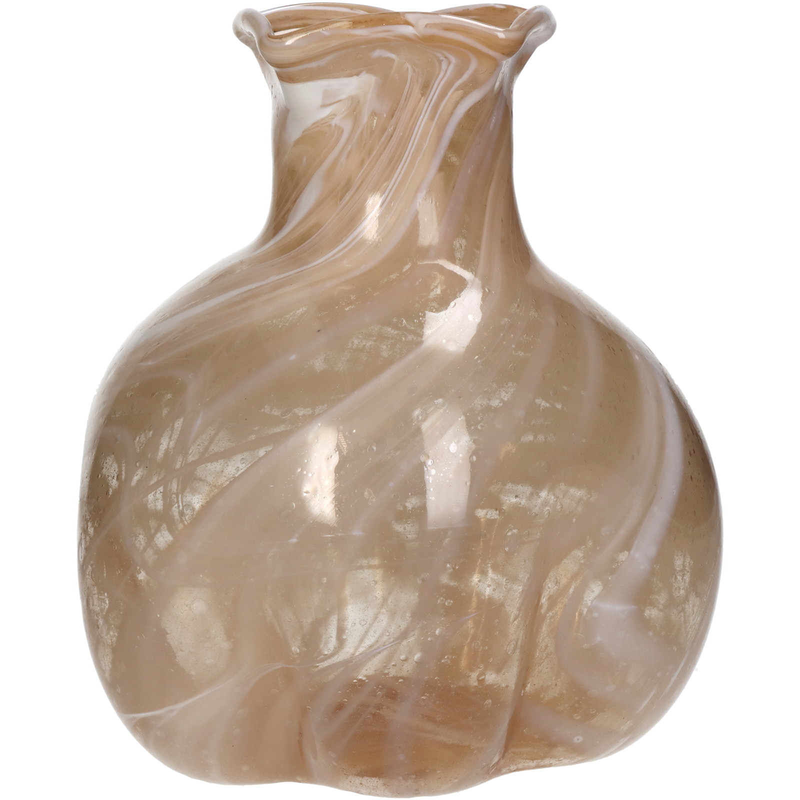 Vase Orange 14x14x15cm