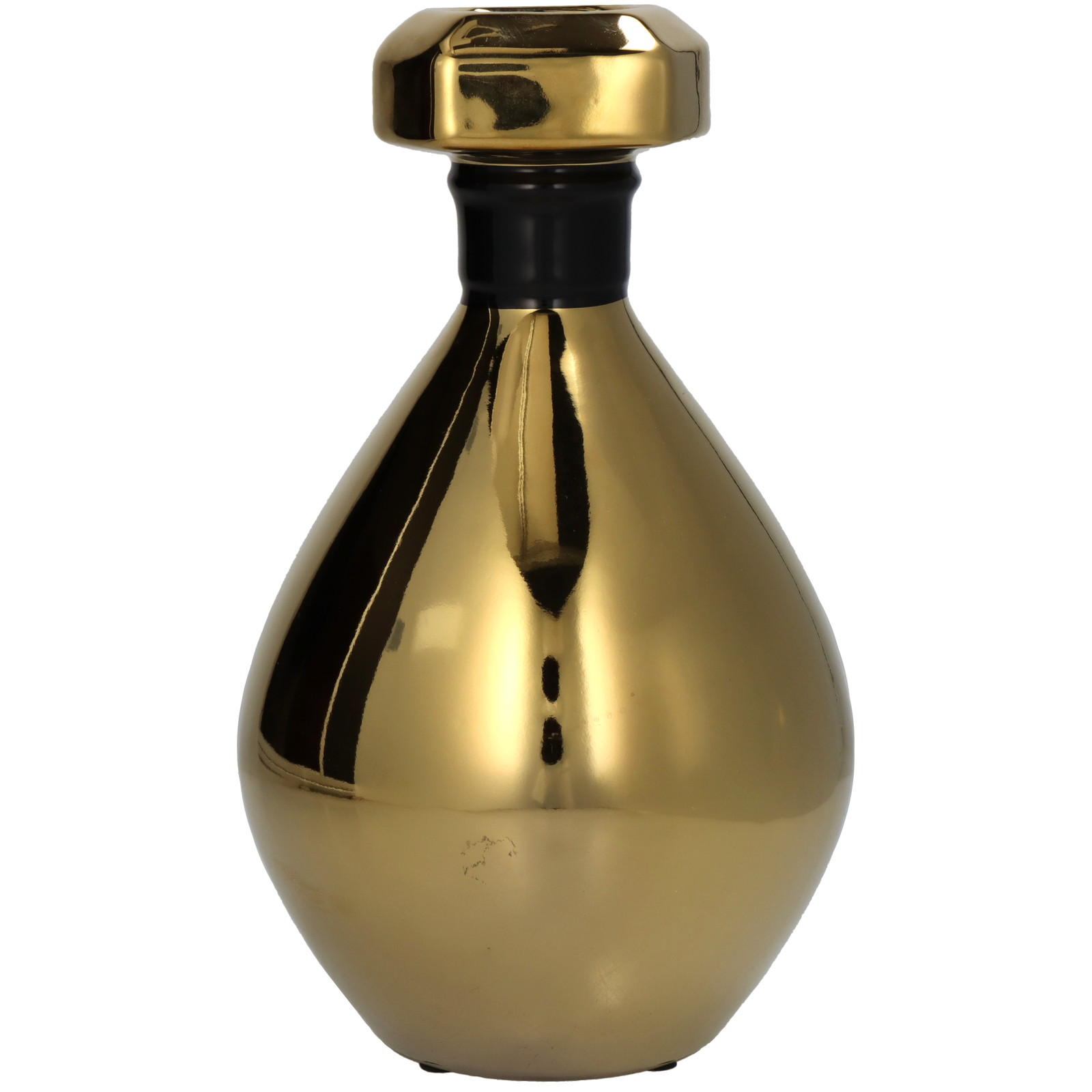 Vase Perfume Bottle Gold