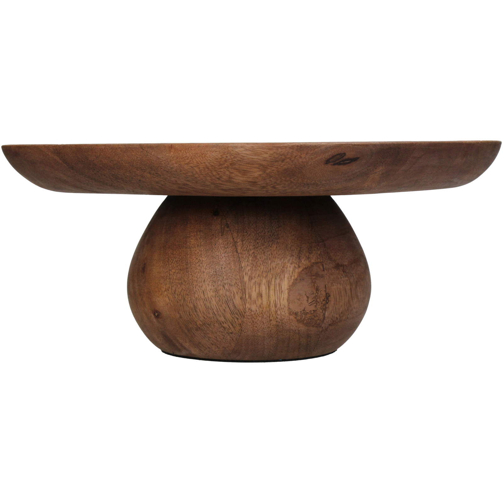 Cake Stand Wood Brown