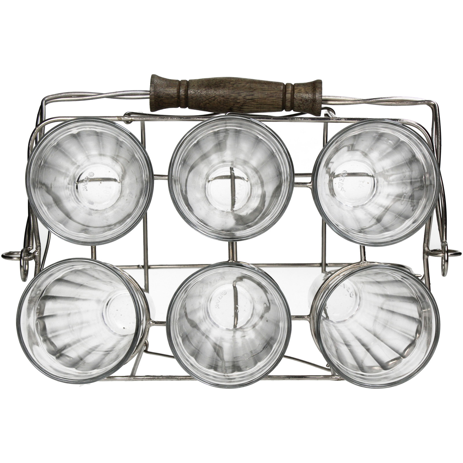 ■Drinking Glasses Glass Clear 24x14x13.5cm