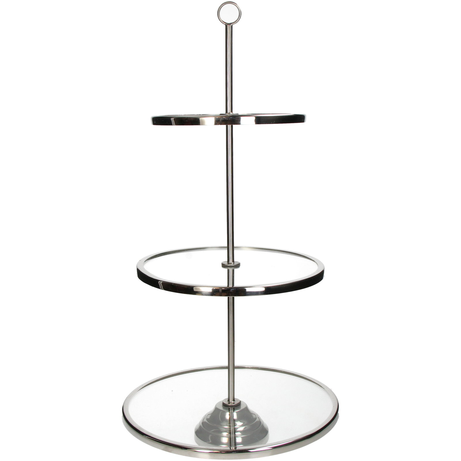 Etagere Iron Silver 31x31x61cm