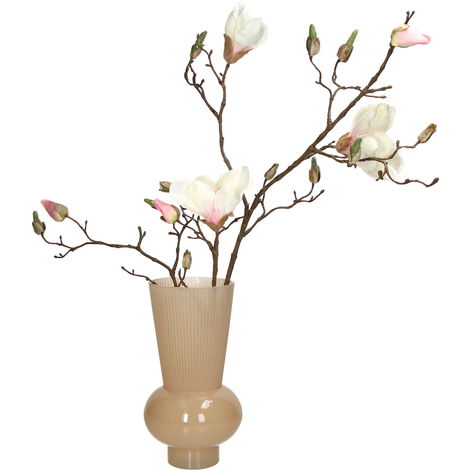 ■Vase Glass Beige