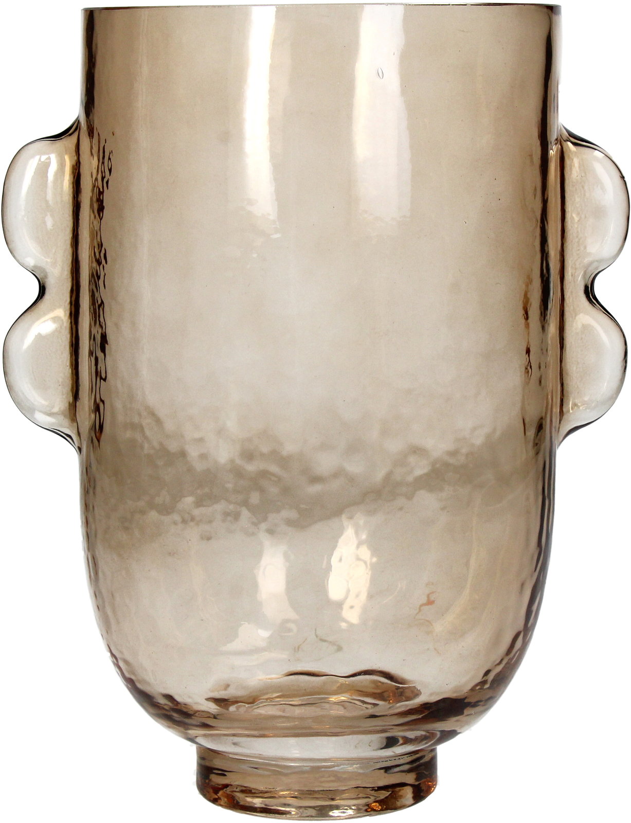 Vase Glass Amber