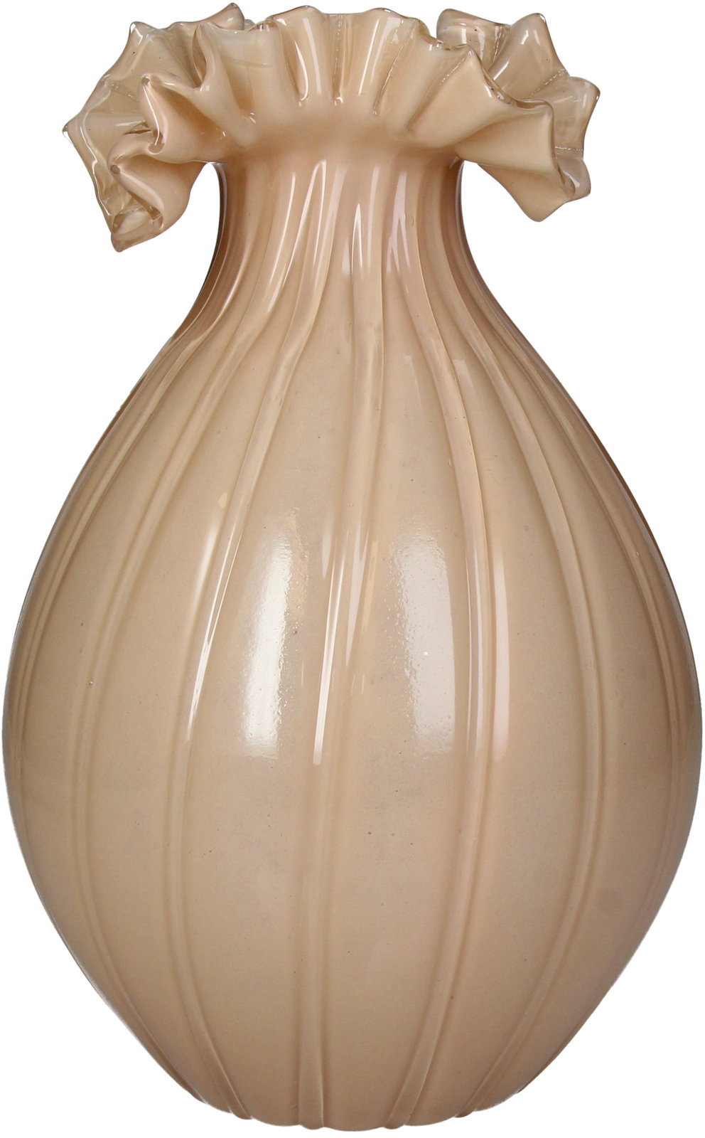 Vase Glass Beige