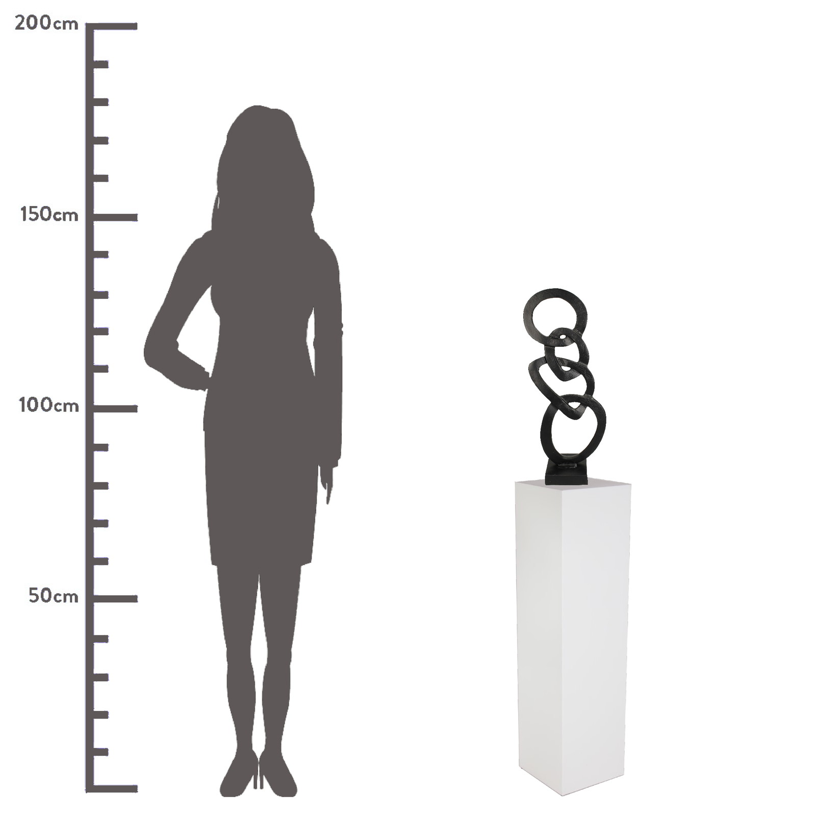 Ornament Circle Black