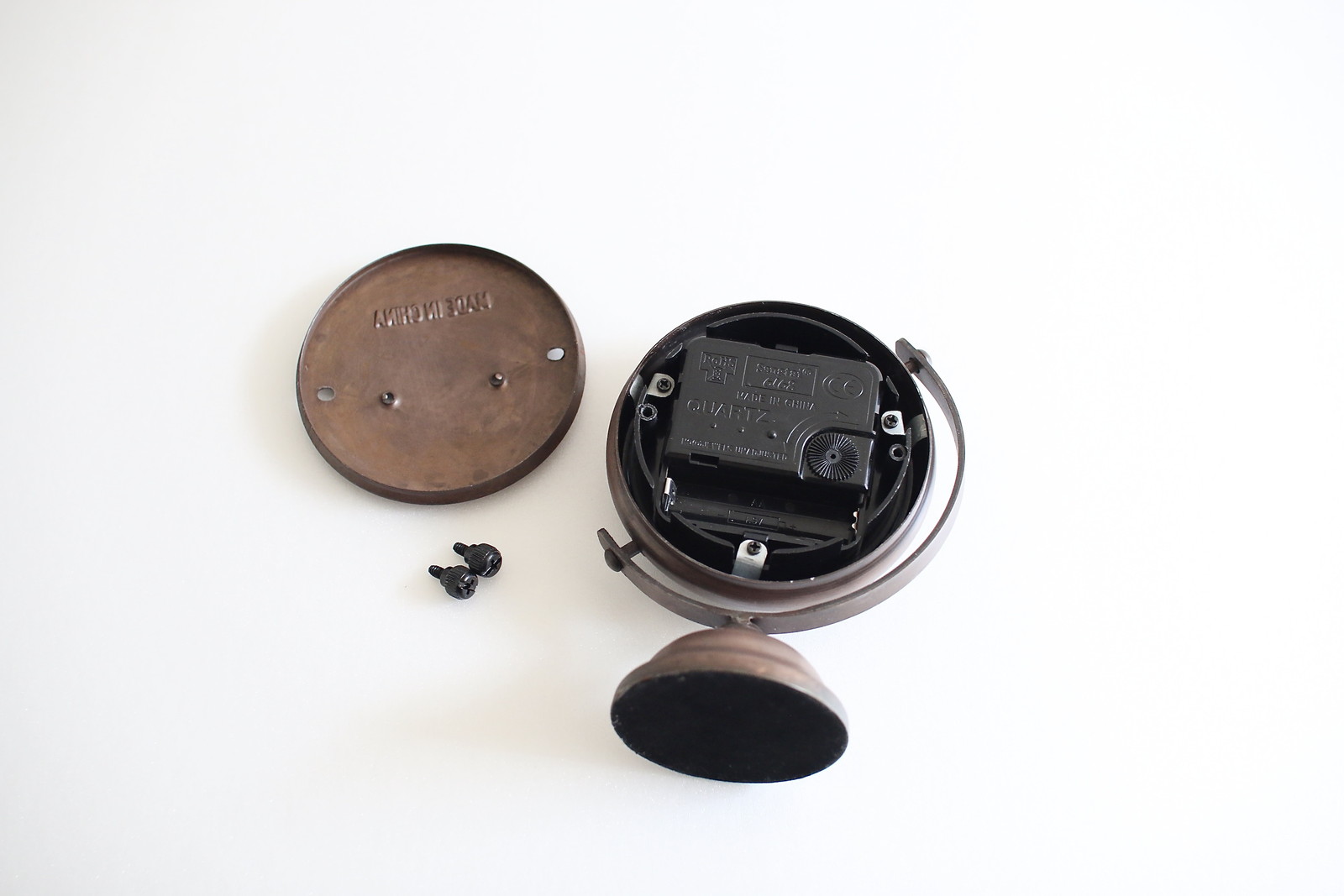 【個人宅配送不可】スタンドクロックカッパー