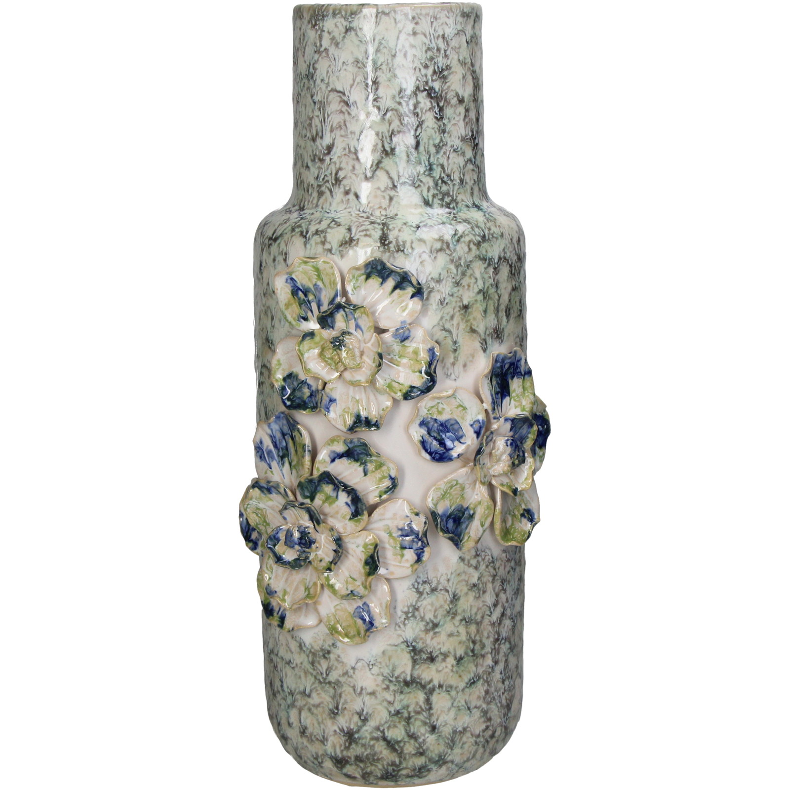 Vase Stoneware Blue
