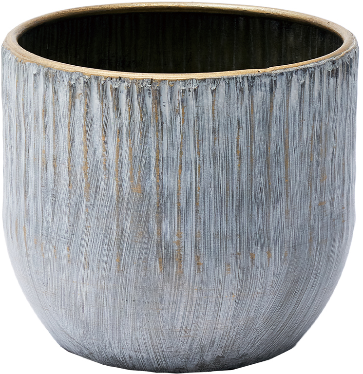 【個人宅配送不可】MC円形アールメタル柄GGLWGφ10xH9