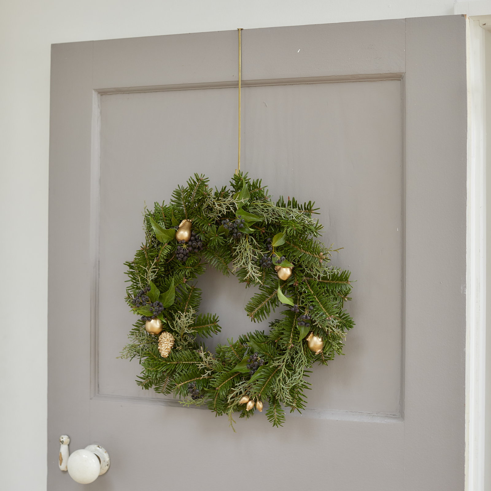 【個人宅配送不可】■リースやツリーに飾れるオーナメント アップル