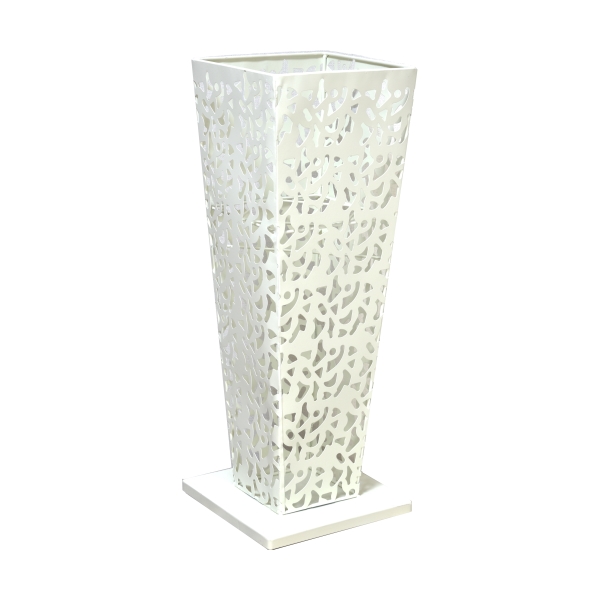 【個人宅配送不可】柄抜アイアンスタンド 角型65 ホワイト