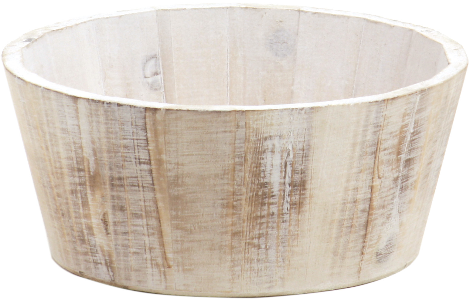 【メーカー廃盤】L付 ウッドプランター丸寄植用