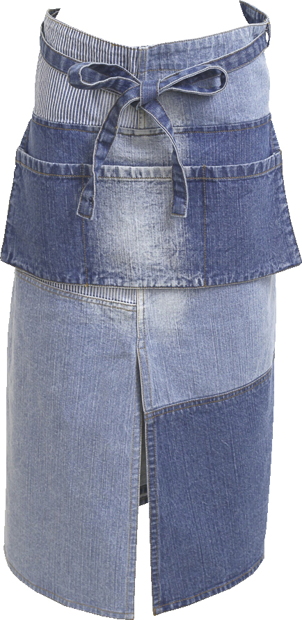 個人宅不可】パッチワークデニムギャルソンロング: 花資材 ｜ YDM