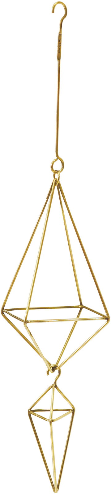 【個人宅配送不可】インブルーム ダイヤオーナメント 2連