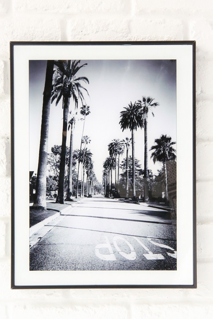 【個人宅不可】フォトパネル・パームツリーロード