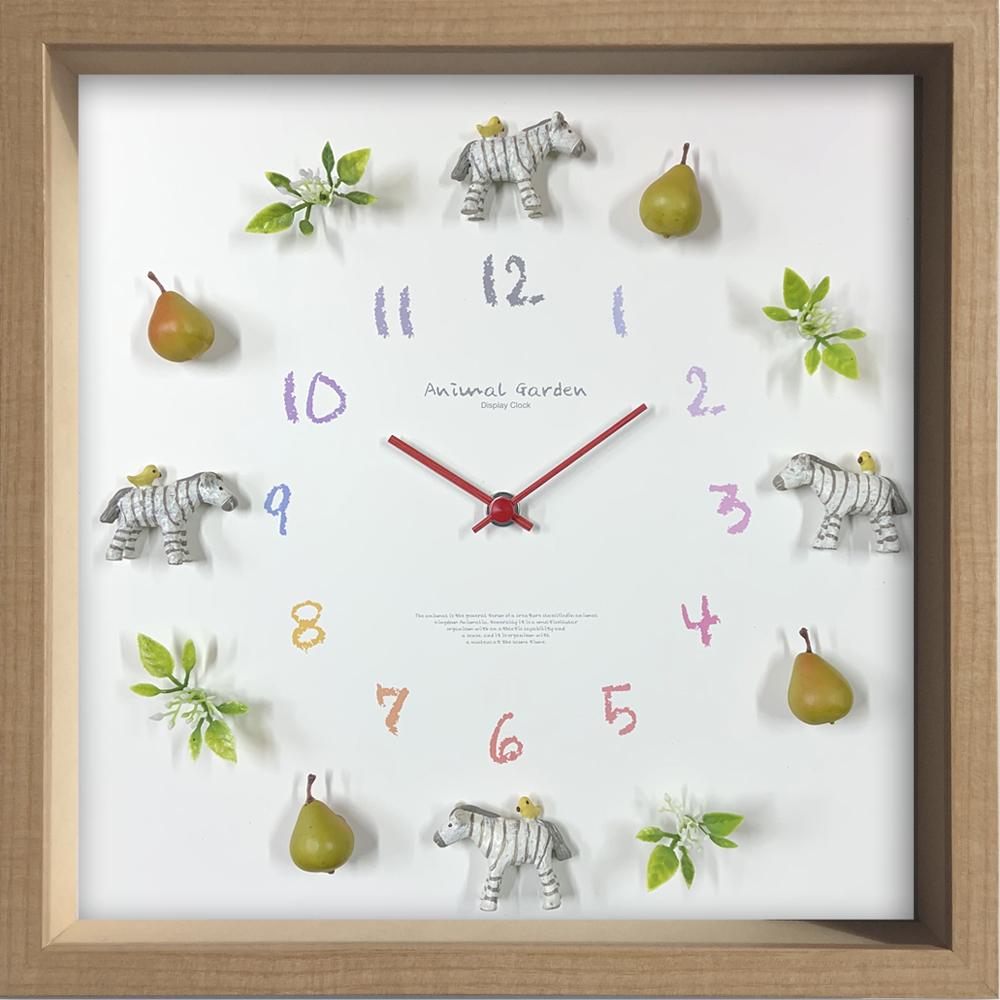 【個人宅配送不可】Display Clock Zebra
