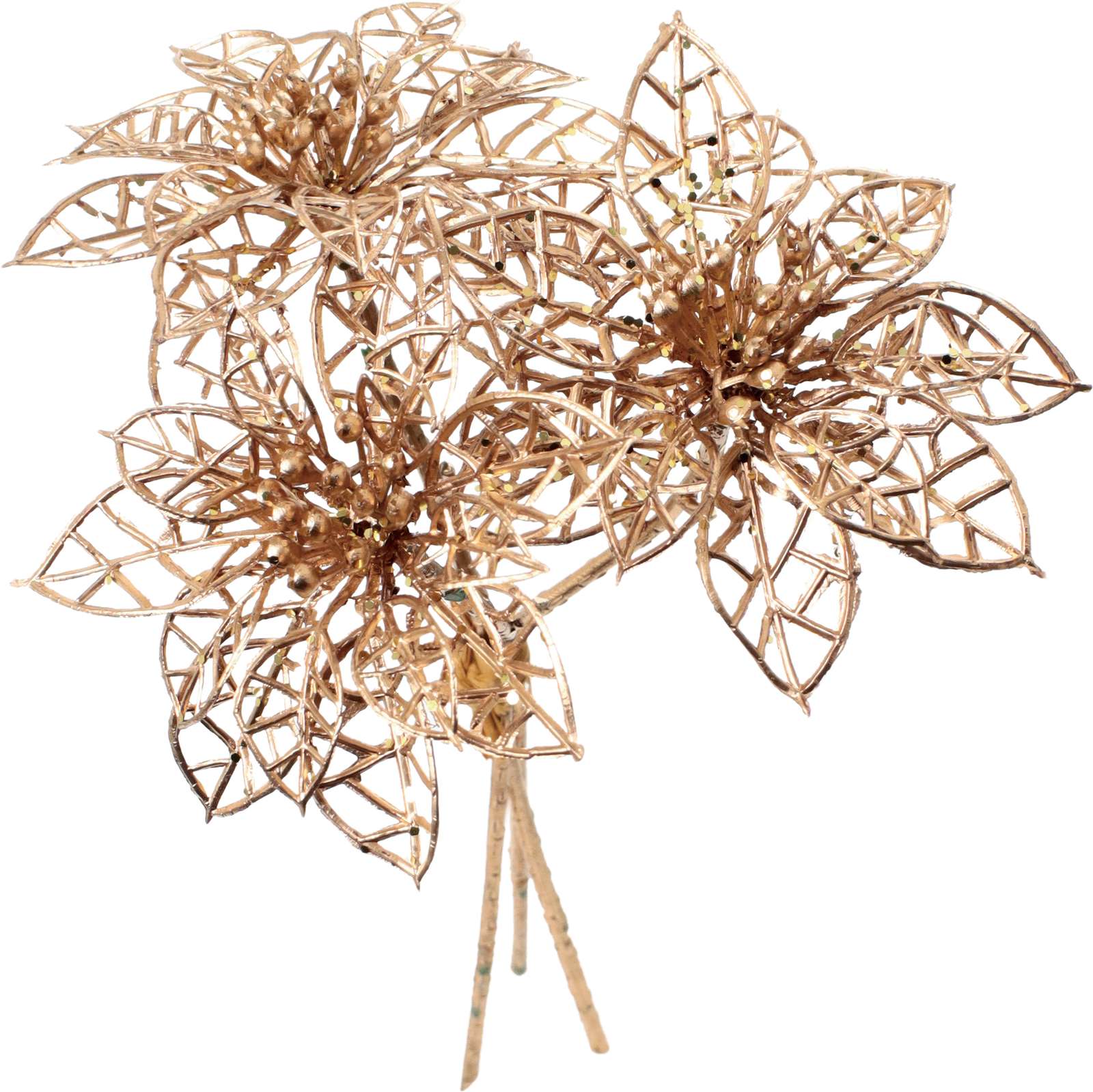 元上代¥480 グリッターポインセチアバンドル