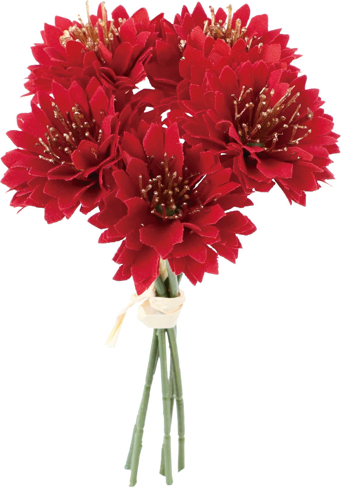 元上代¥380 ベルベットコーンフラワーピック5P