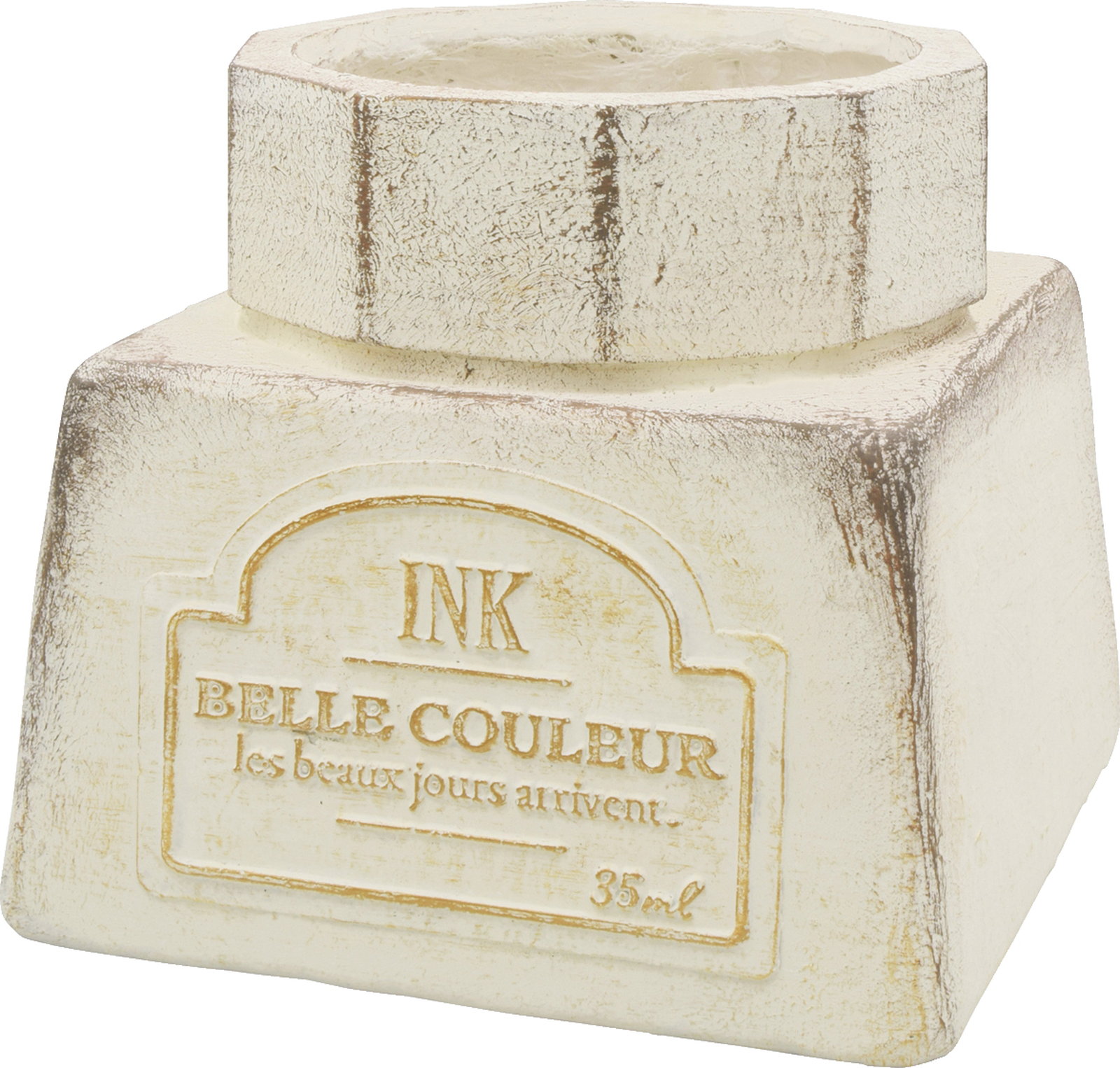 【個人宅配送不可】アンティークインクボトルL-IV