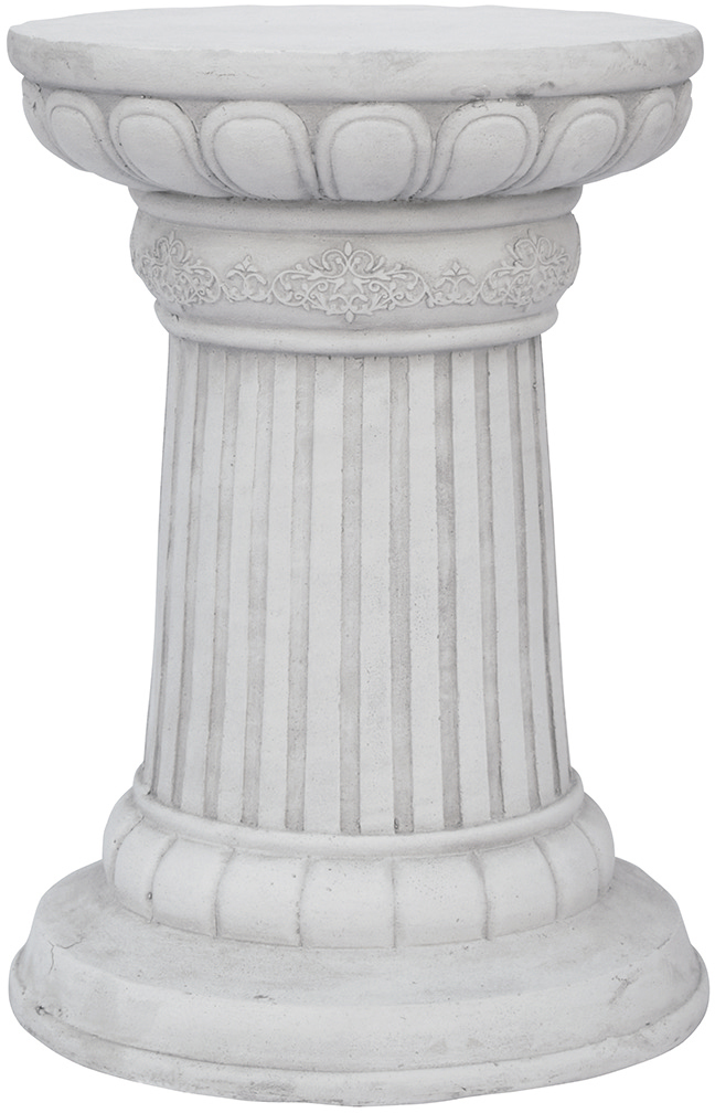 【個人宅不可】フラワースタンドダマスクラウンドL-WH