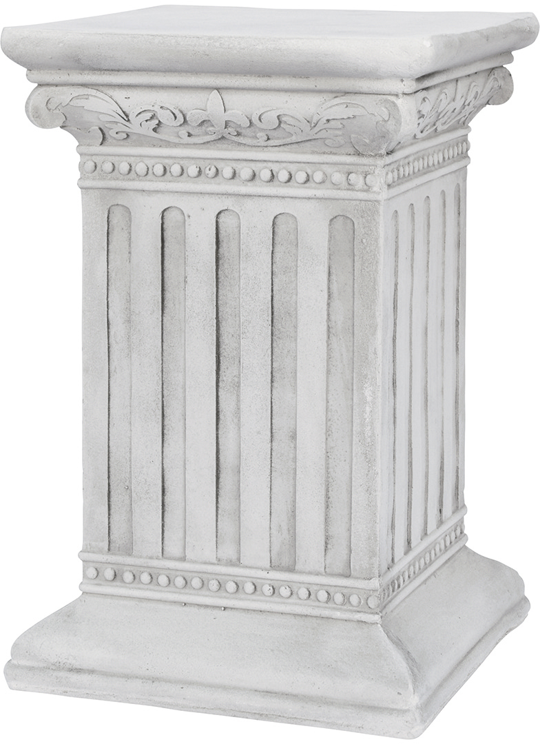 【個人宅不可】フラワースタンドダマスクスクエアL-WH