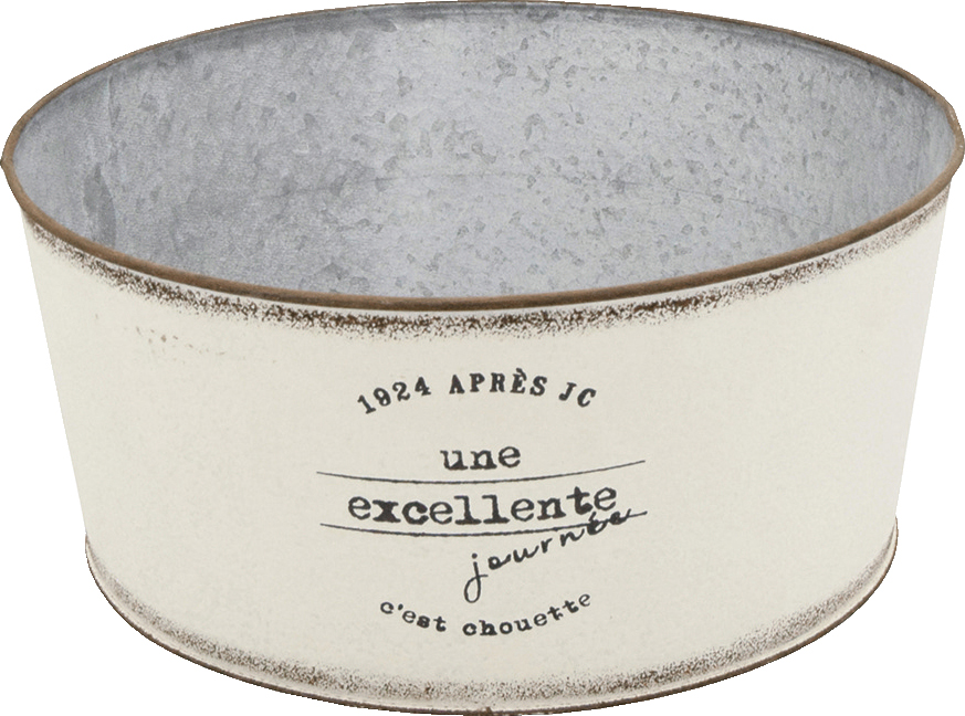 【個人宅配送不可】ジャンヌアレンジポットL-WH