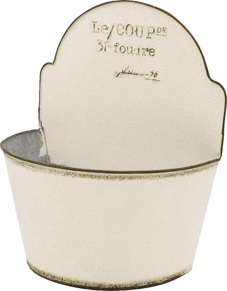 【個人宅配送不可】ルクープスリーウォールバスケットWH