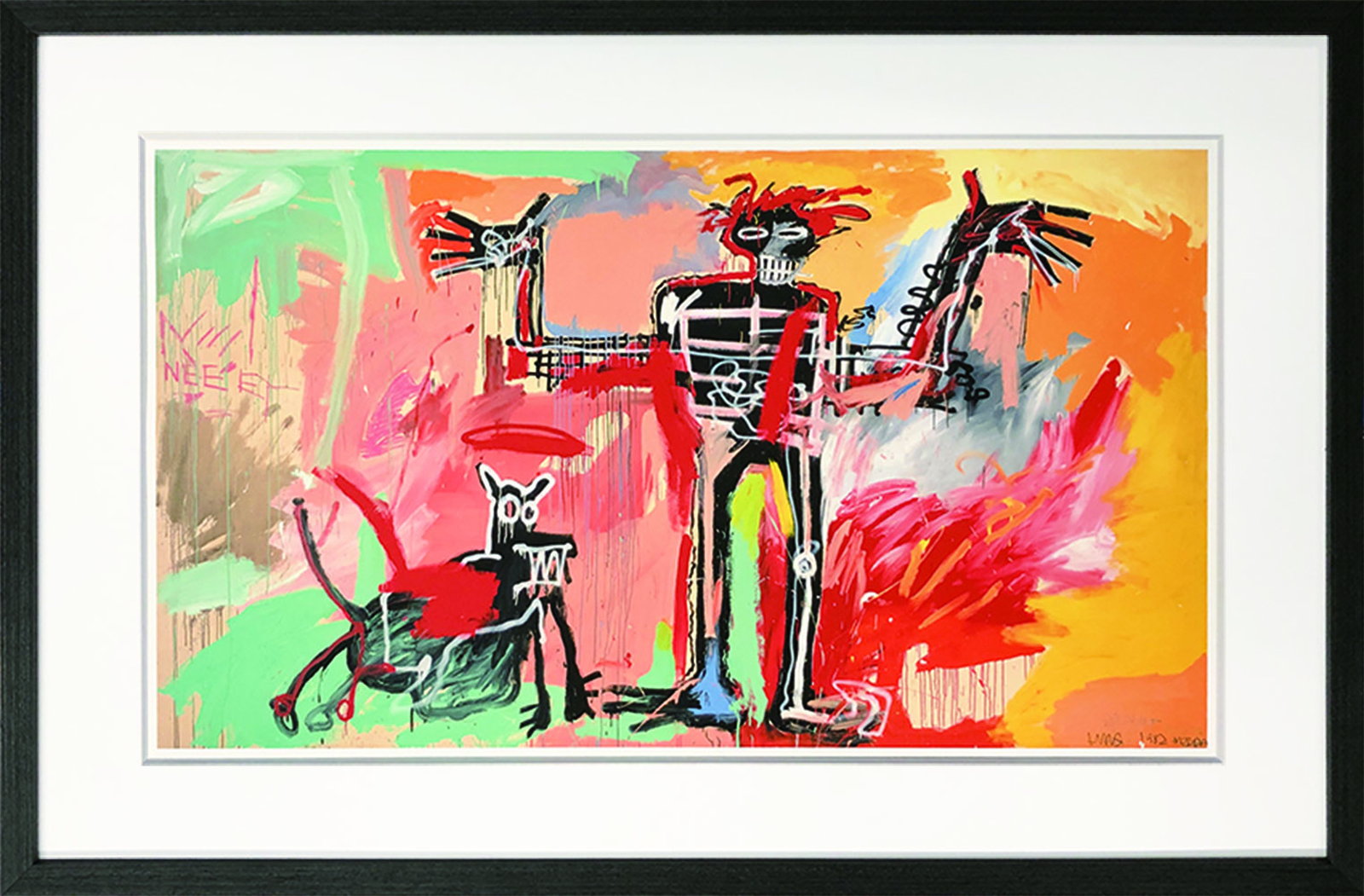 ylzszJean-Michel Basquiat Boy and Dog in