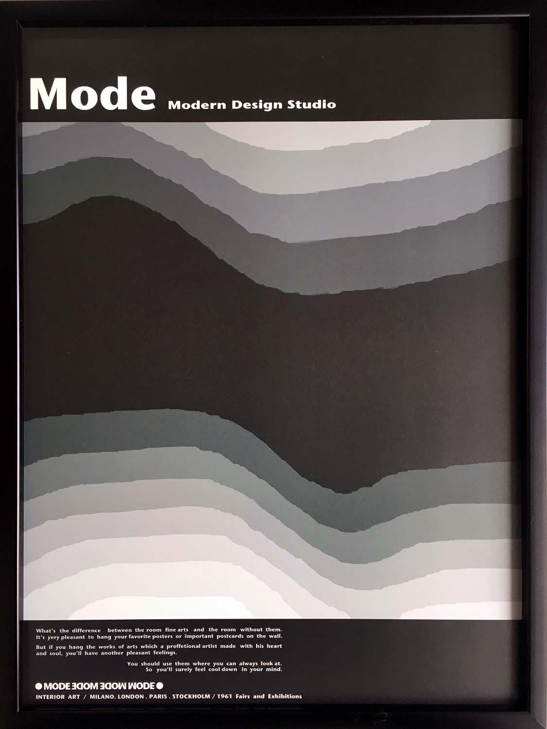 【個人宅配送不可】Modern Design Studio