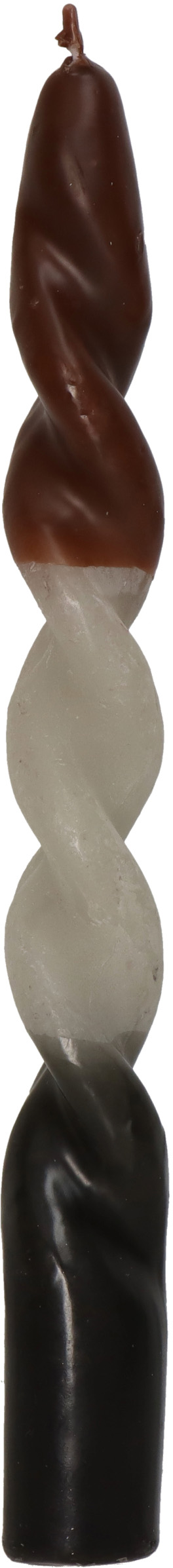 Drip Dinner Candle Twisted Wax Mix 10.2x2.7x23.5cm BOX/4