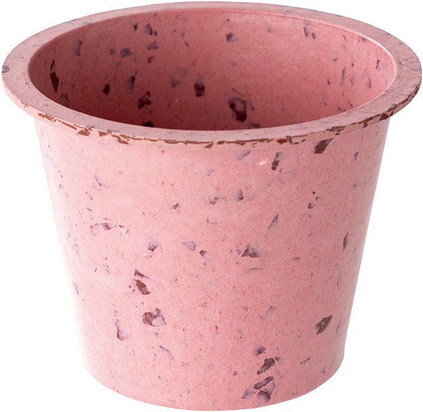 カラフルバンブーポット-S/ピンク(10個)