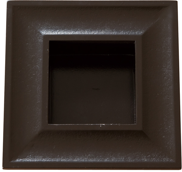 ウッドフレームダークブラウン4個