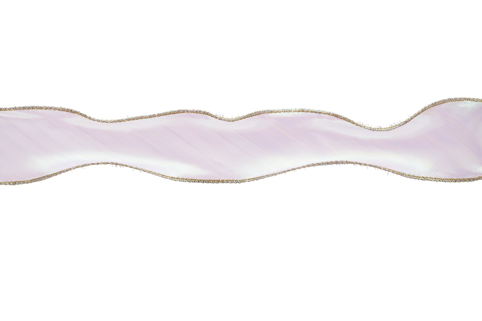 カーリーゴールドオーガンジー40mm