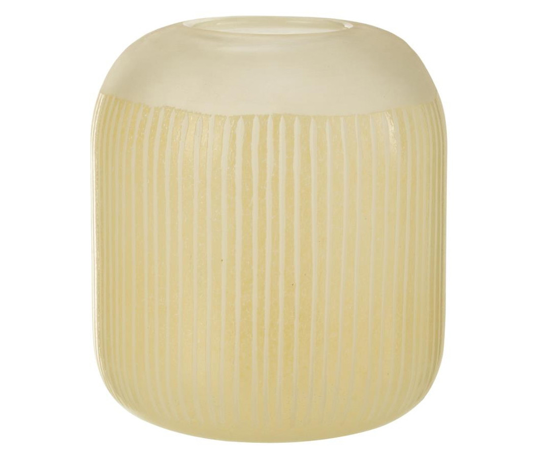 VAAS STREPEN GLAS LICHT GEEL M