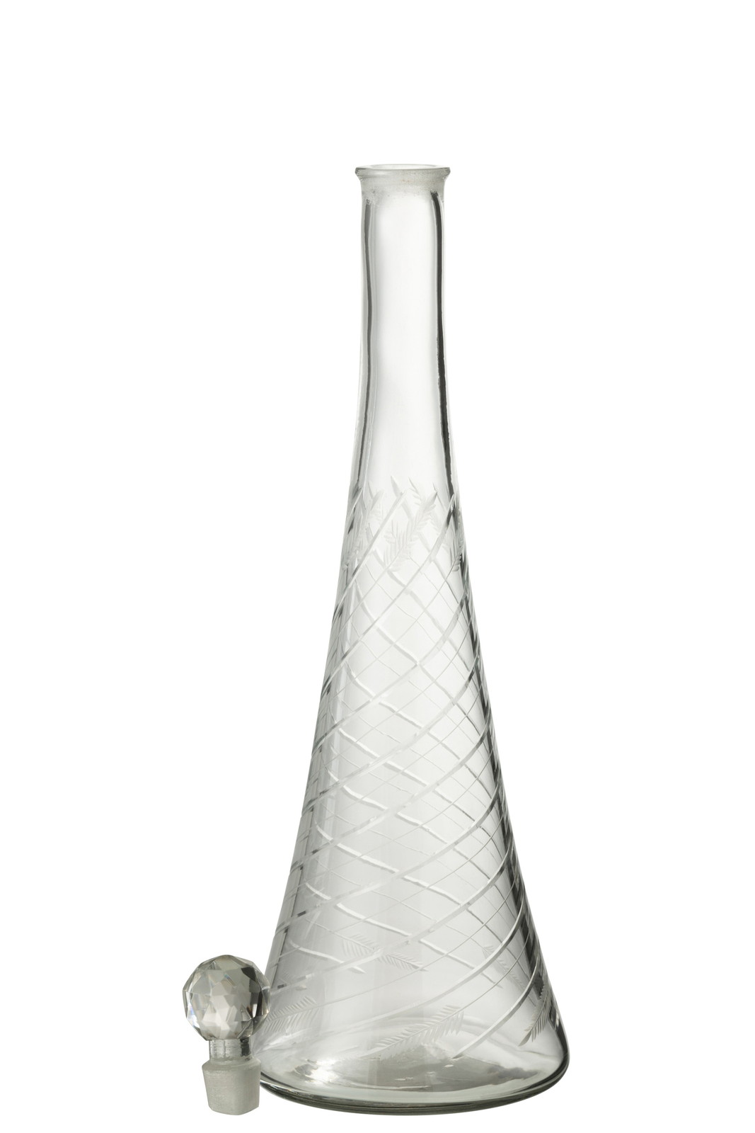 CARAFE STEM GLASS TRANSP