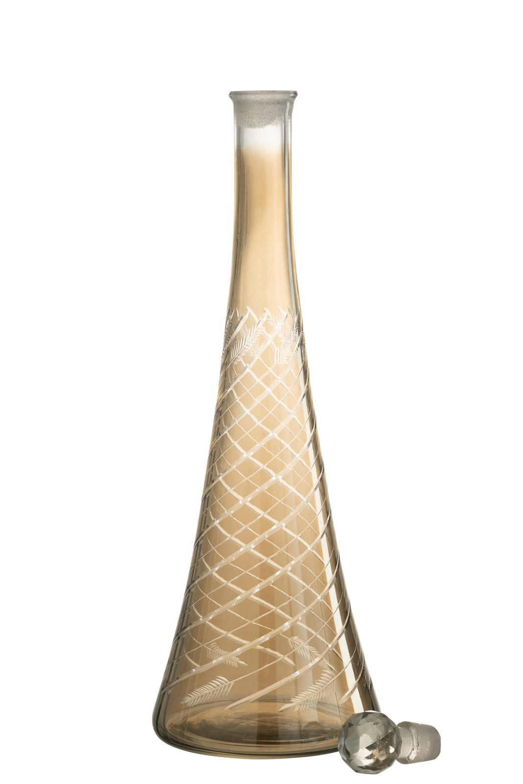 CARAFE STEM GL SMOKE