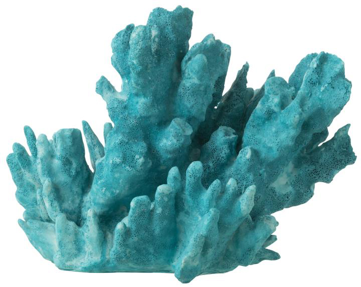 CORAL POLYRESIN AZURE L (29x20x21)