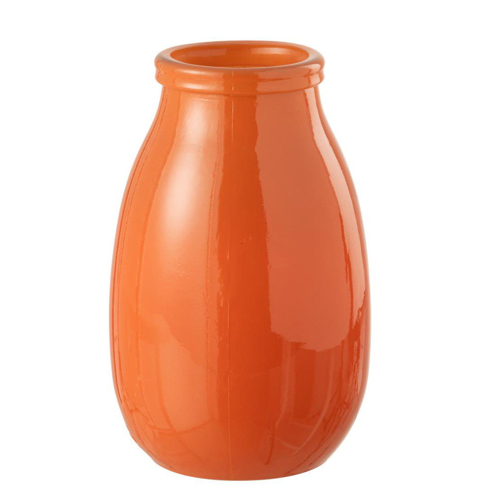 ��VASE GL ORANGE L
