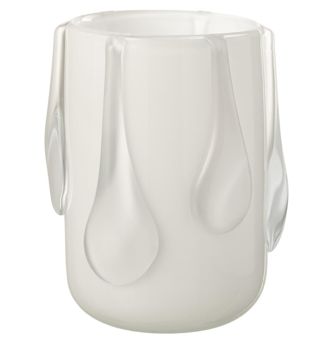 VAAS DRIPPY GLAS POEDERWIT S