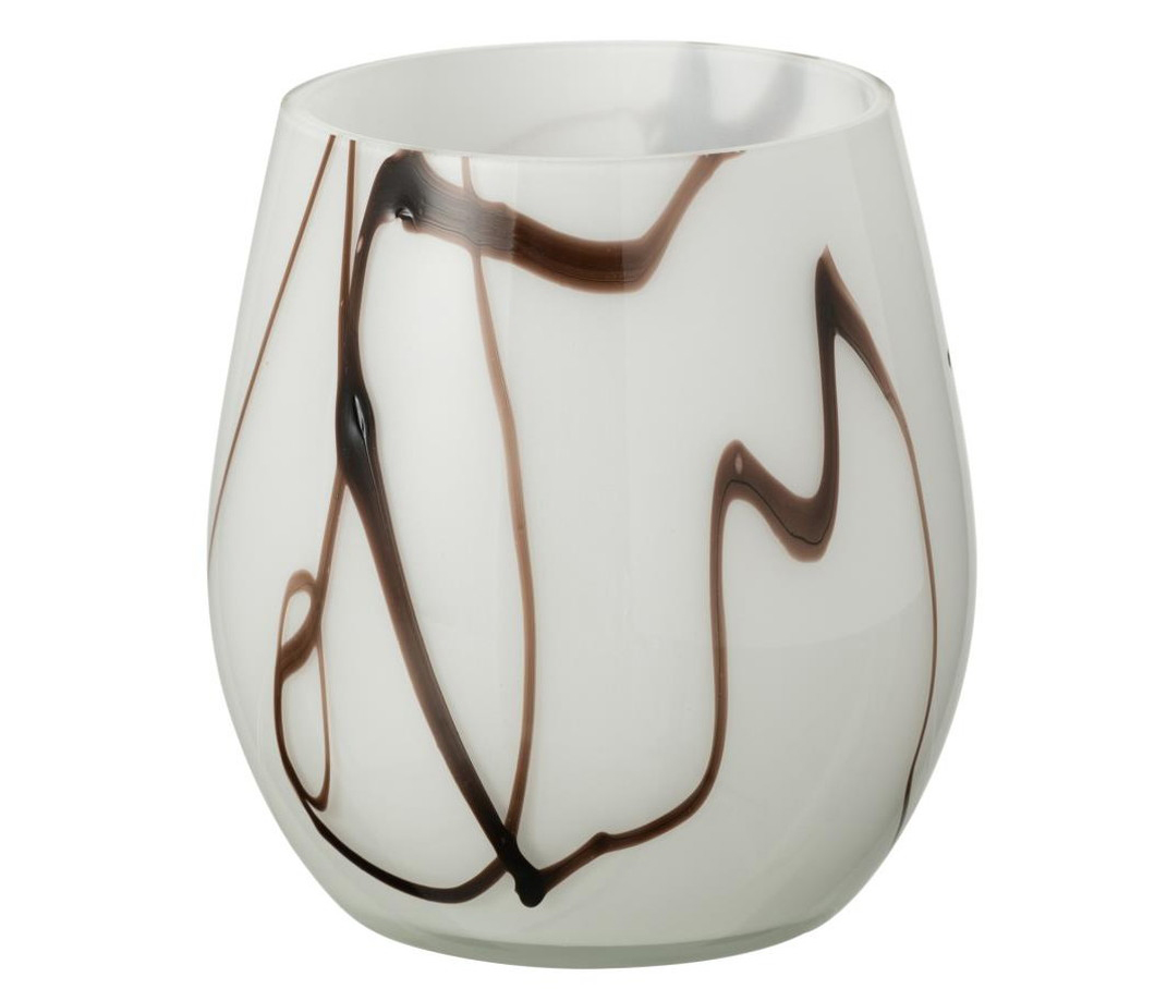 WINDLICHT ROOKEF GLAS WI/ZW