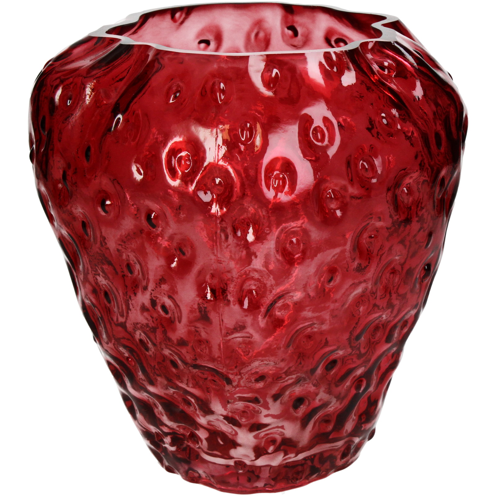 ��Vase Strawberry Glass