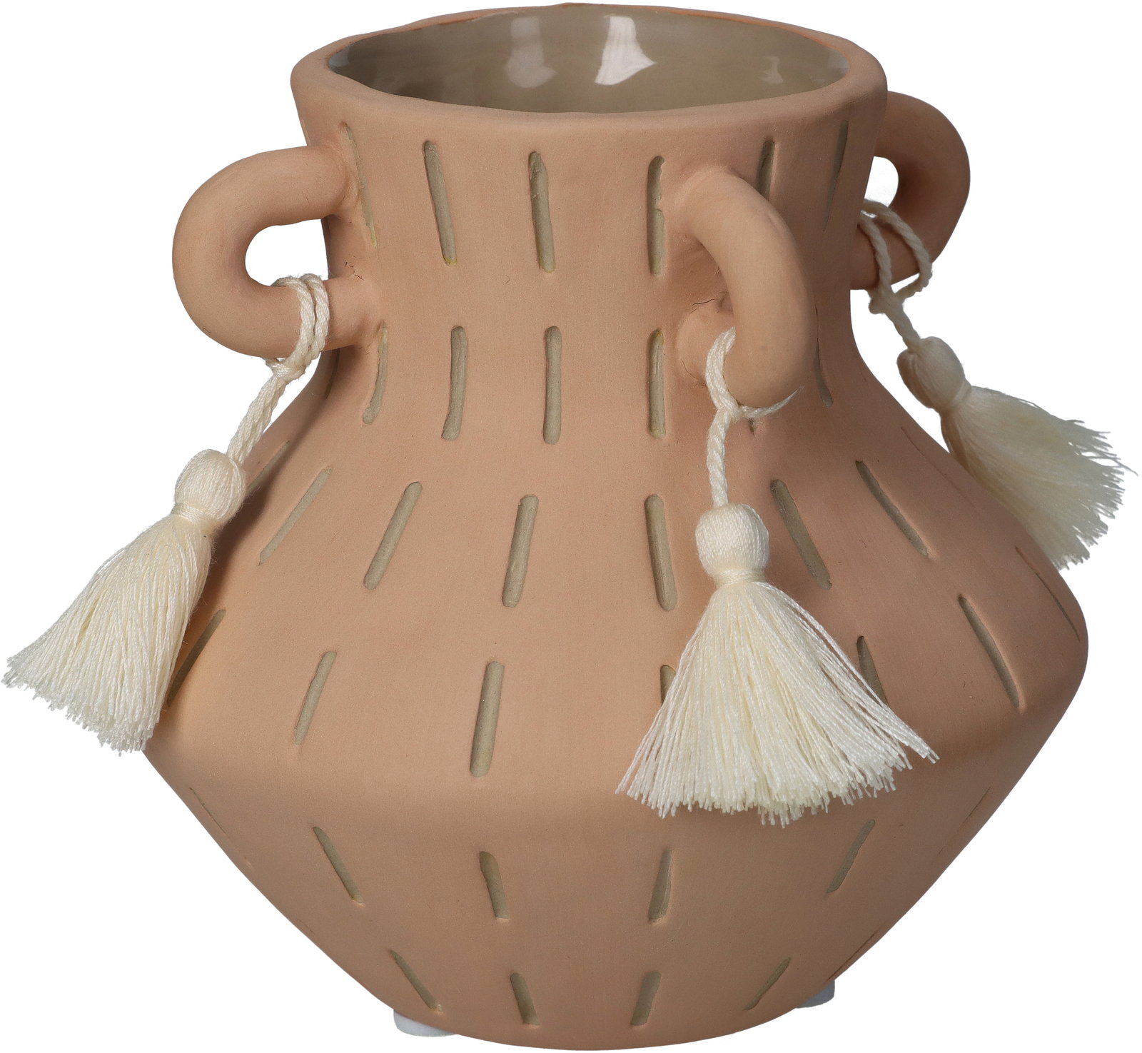 Vase Beige 12x12x12cm