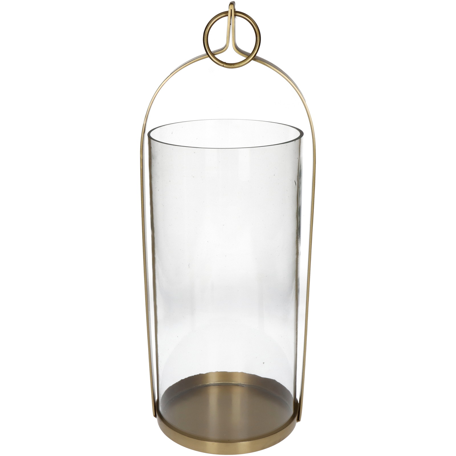 Lantern Gold 16x15x45cm