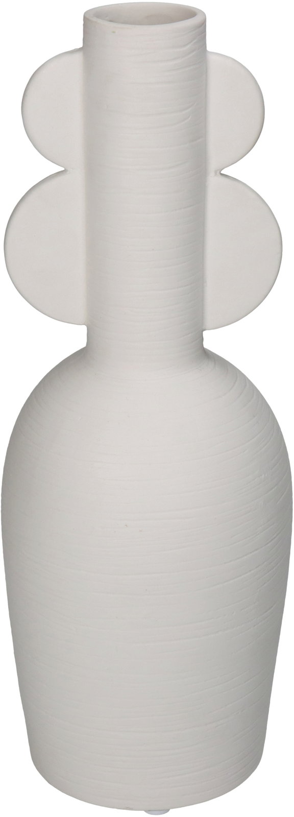 Vase White 11x11x28cm