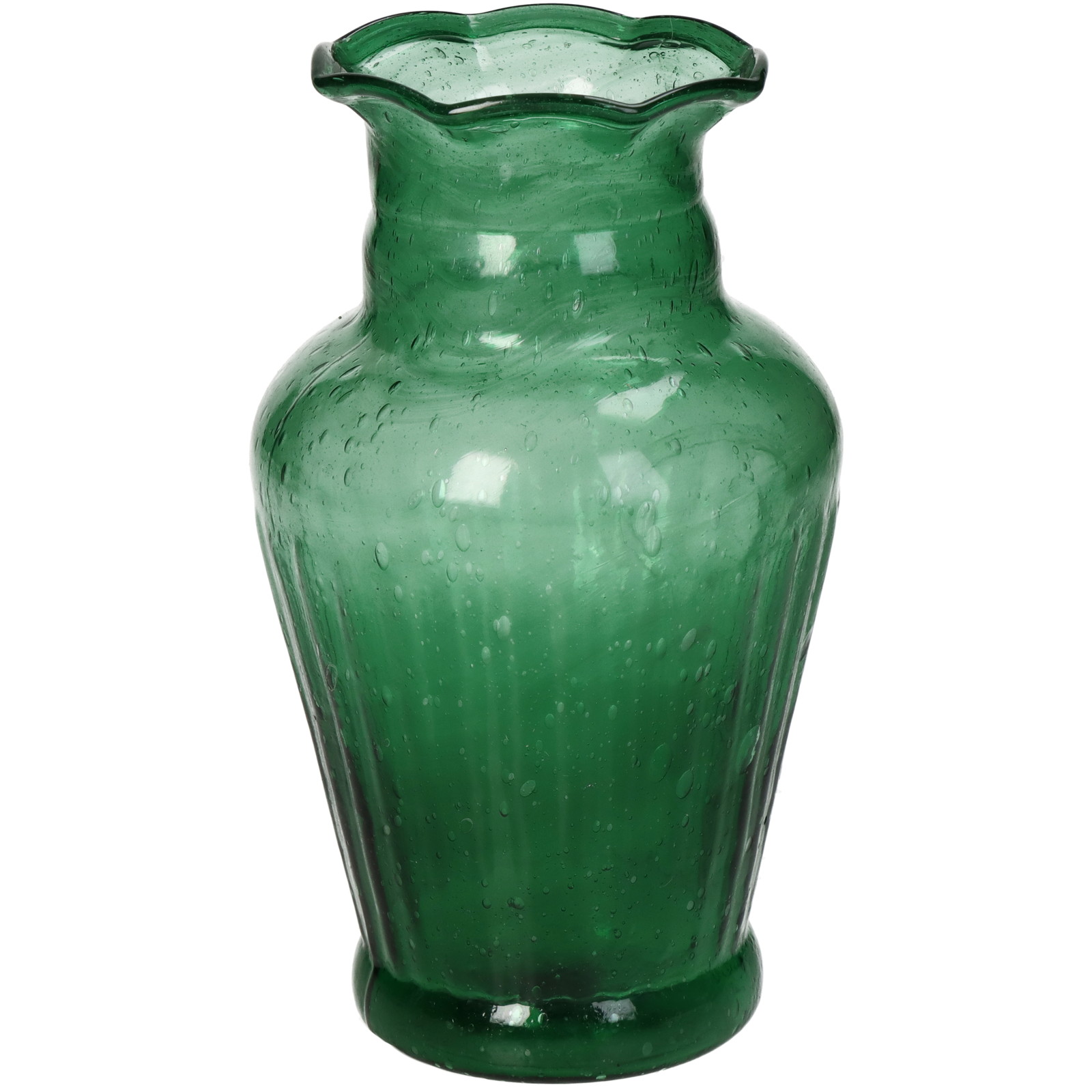 Vase Green 9x9x15cm