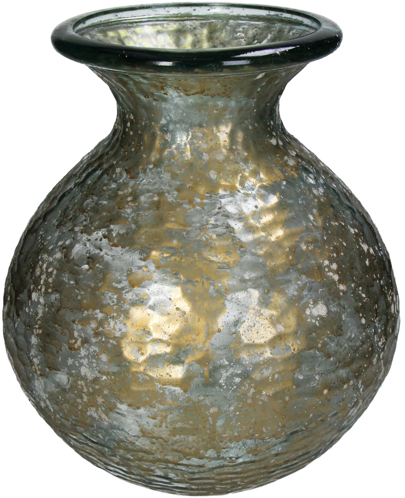 Vase Recycled Gold 29x29x33cm