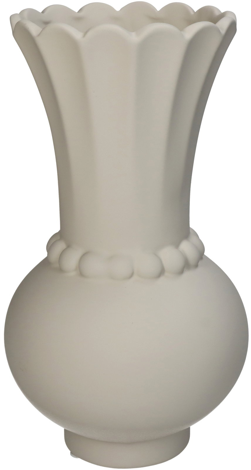 Vase Dolomite Ivory 14x14x26.1cm